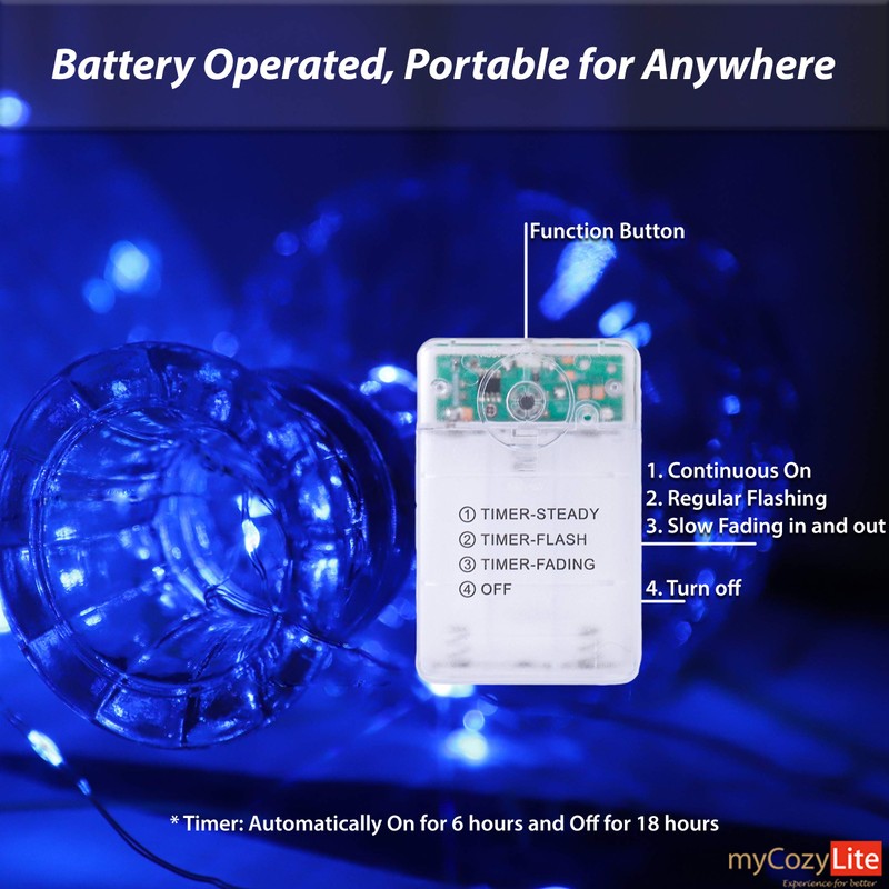 Copper Fairy Lights Full