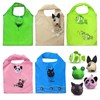5Pcs Cute Reusable Grocery Bags in Pouch - Animal Bag