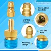 Boltigen R1234yf to R134a Adapter, R1234yf Adapter, High & Low