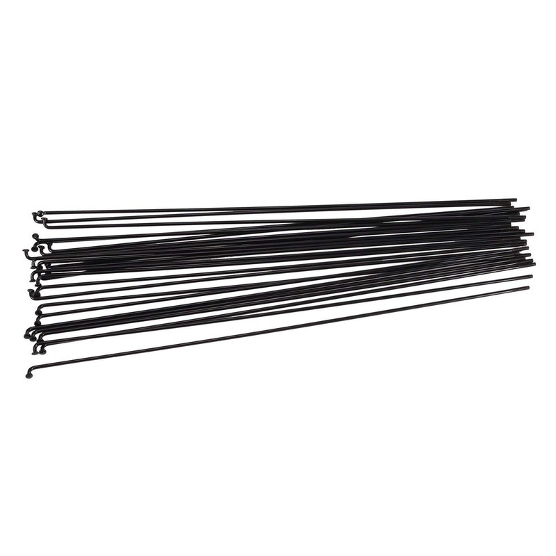 SENQI 36pcs 14G J Bend Bicycle Steel Spokes 250mm W/Nipples