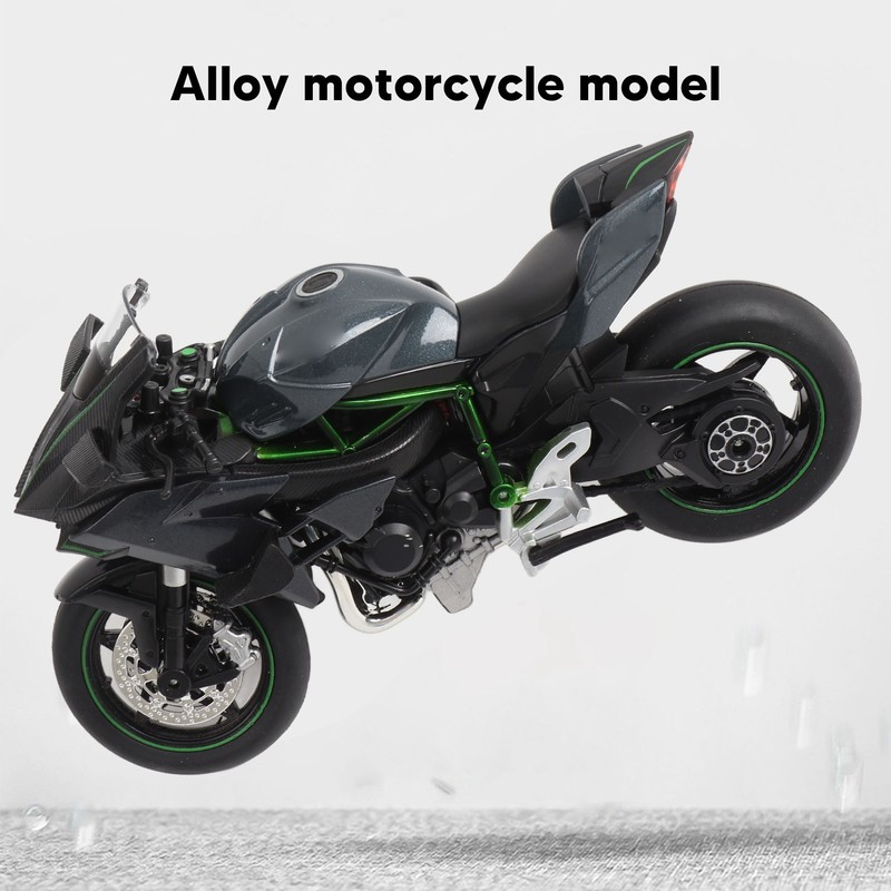 1: 12 Scale Motorcycle Model with Light Sound Simulated Motorcycle
