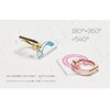 GoodsLand GD-SMARIN-GD Thin Smartphone Ring, Transparent, Clear, Stylish, Cute, Holding