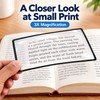 3X Reading Sheet Magnifier – 7 × 4.7 in Thin