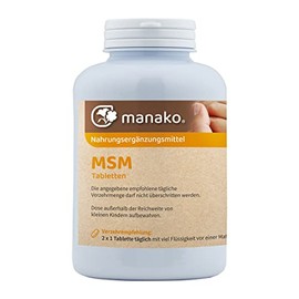 manako Methylsulfonylmethane Tin (1 x 240 Tablets)