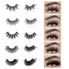 Wholesale Lashes, 3D Faux Mink Eyelash Bulk, 18mm Handmade Reusable