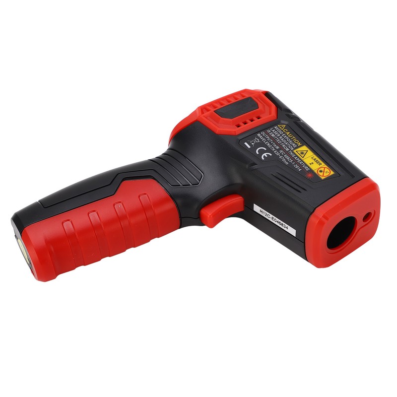 Infrared Thermometer Sound Light Alarm Color LCD Screen Non Contact