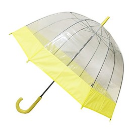Yellow Trim Bubble Umbrella