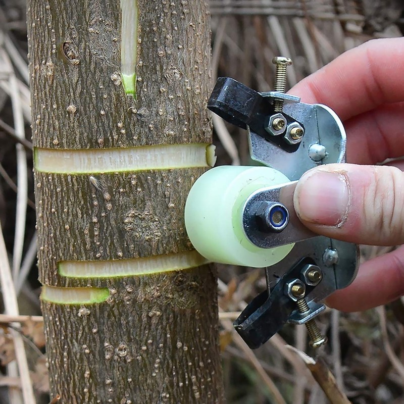 DOITOOL Ring Stripping Knife for Tree Bark Removal Garden Grafting