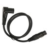 XLR to XLR Cable Elbow Male to Straight Female HiFi