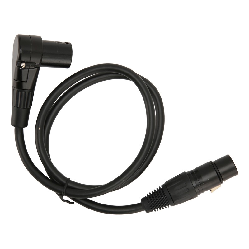 XLR to XLR Cable Elbow Male to Straight Female HiFi