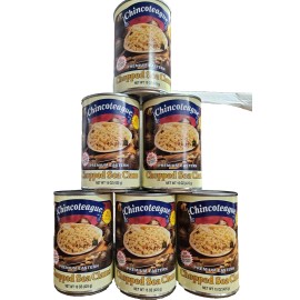 Chincoteague 15oz Chopped Sea Clams With Free Shipping (6 pack)