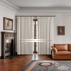 Pinch Pleated Blackout Curtains 70 Inches Wide for Living Room,