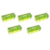 Pack of 5X Replacement Mini Spirit Level Bubble Square 29x10x10mm