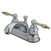Kingston Brass KB2604KL Knight 4-Inch Centerset Lavatory Faucet, Polished Chrome