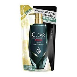 Clear for Men Total Care Scalp Conditioner Refill, 9.5 oz (280 g) x 2 Set