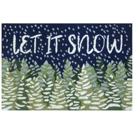 Liora Manne Frontporch Rug, 2 ft x 3 ft, Let It Snow