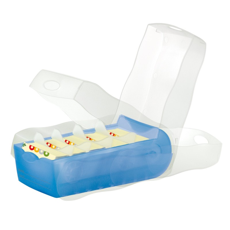 HAN 997-643, CROCO Flashcard Index Box. For learning vocabulary in