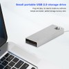 MAIKOU Mini Metal U Disk Portable Flash Memory Drive Storage