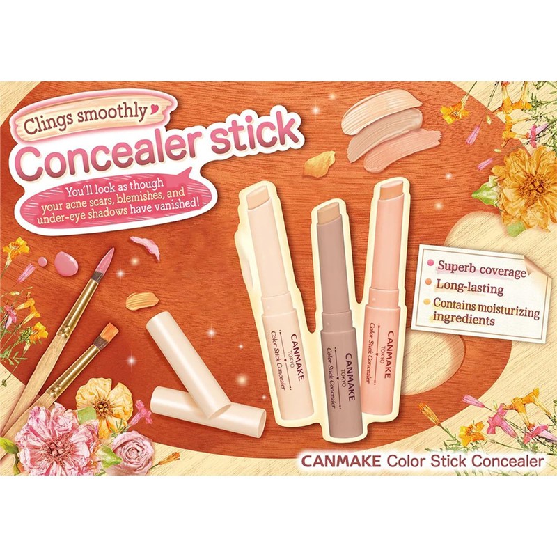 Canmake Color Stick Concealer 01 Natural Beige