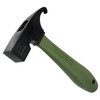 Kakuri Short Peg Hammer Olive Outdoor Camping Tent Peg Driving