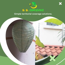 B. B. GARDENING Hanging Nest Decoy - 3 Packs