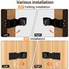 2PCS Password Hasp Locks, 90-180 Degree Cabinet Password Locks Fold