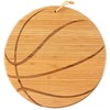 Basketball Shaped Serving & Cutting Board, 12" Diameter