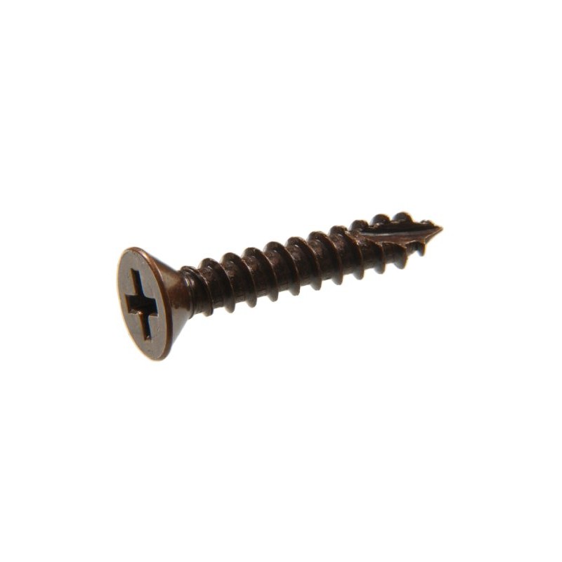Hillman 45368 9-Inch x 1-1/4-Inch Flat Phillips Wood Screw, Antique