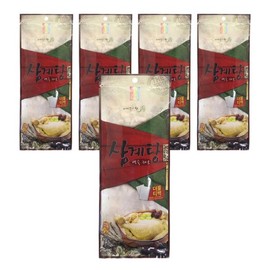 예다원 삼계탕 백숙재료 120g x5개 (더블티백형) Yedawon Samgyetang Baeksuk Ingredients 120g x5 Packs (Double Tea Bag Type)
