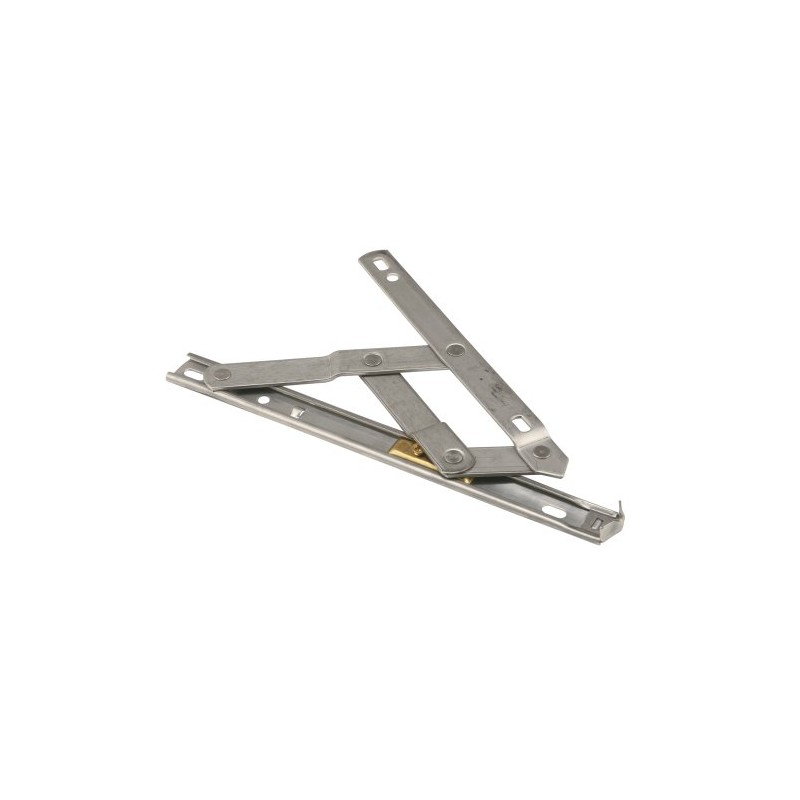 Prime-Line H 3626 8 In., Stainless Steel, 4-Bar Hinge Casement
