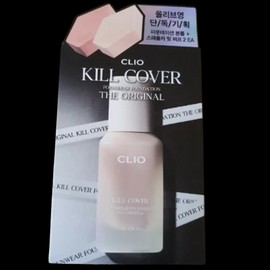Clio Kill Cover Founwear Foundation The Original Plan (+Spatula Puff) / 클리오 킬 커버 파운웨어 파운데이션 디 오리지널 기획 (+스파츌라 퍼프)