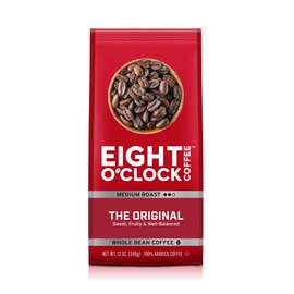 Eight O'Clock Whole Bean Coffee, The Original, 12 Ounce