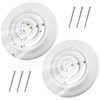 Therwen 2 Pieces 6 Inch Round Vent Cover, Ceiling Diffuser