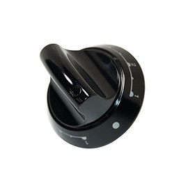 Creda Hotpoint Oven Black 'Twin' Control Knob. Genuine part number C00193492