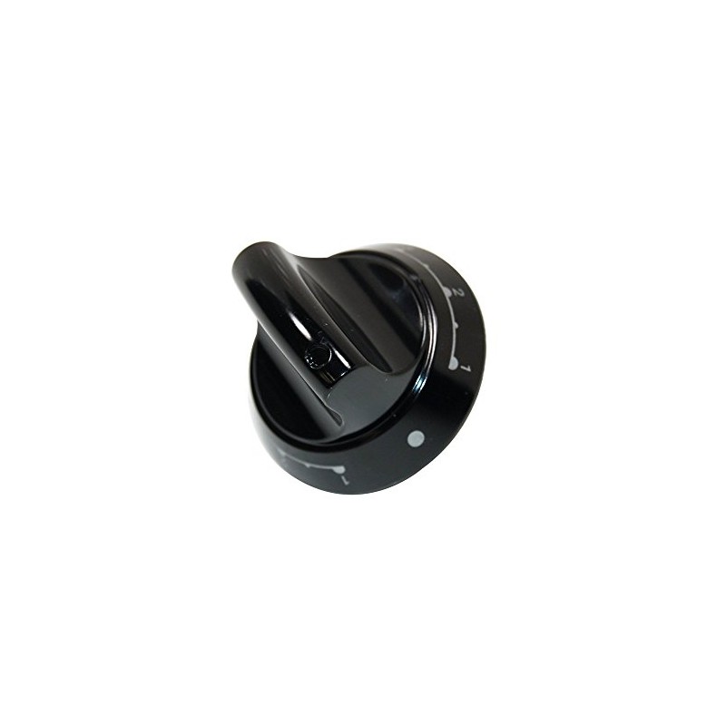 Creda Hotpoint Oven Black 'Twin' Control Knob. Genuine part number