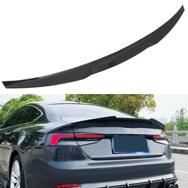 ALEGE Spoiler Wing Fit for Nissan Maxima 2016-2023 Rear Trunk Spoiler Wing Carbon Fiber Glossy Black