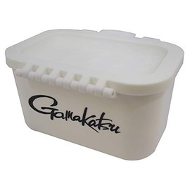 Gamakatsu GM2482 Fishing Bait Box Sachier Container (molded) 110 White