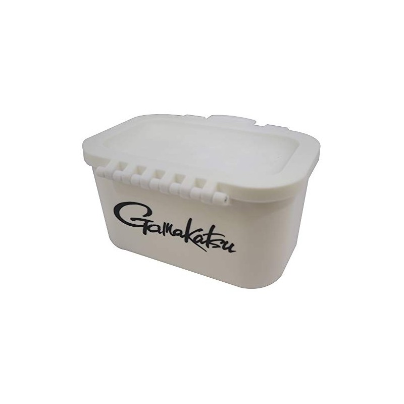 Gamakatsu GM2482 Fishing Bait Box Sachier Container (molded) 110 White