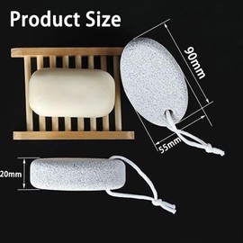 zoerbufan zoerbufan Pumice Stone for Feet/Hands/Body, Natural Lava Pumice Stone for Dead Hard Skin Removal, Foot Scrubber, White Calluse Remover, Foot File for Men/Women for Exfoliation