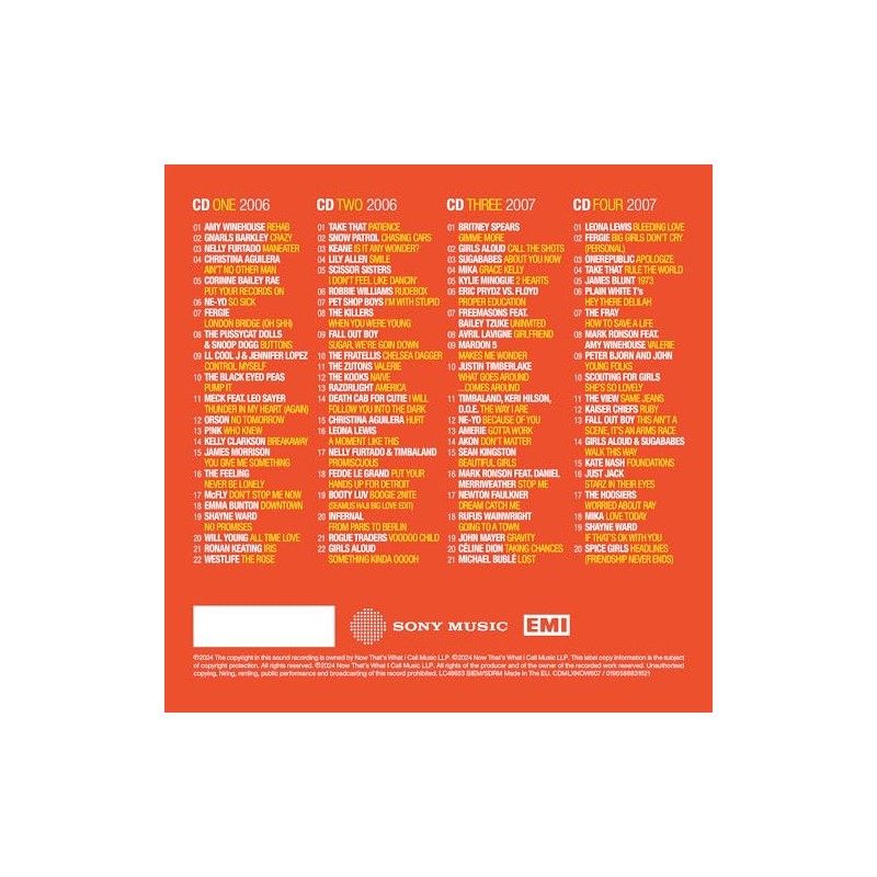 NOW - Millennium 2006 2007