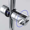 1x Shower Head Holder Shower Bracket Replacement for Ø 18-25mm