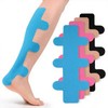 LAOYEFACAI Kinesiotape Pre-Cut Knee 8 Pieces Kinesiotape Waterproof Heel and