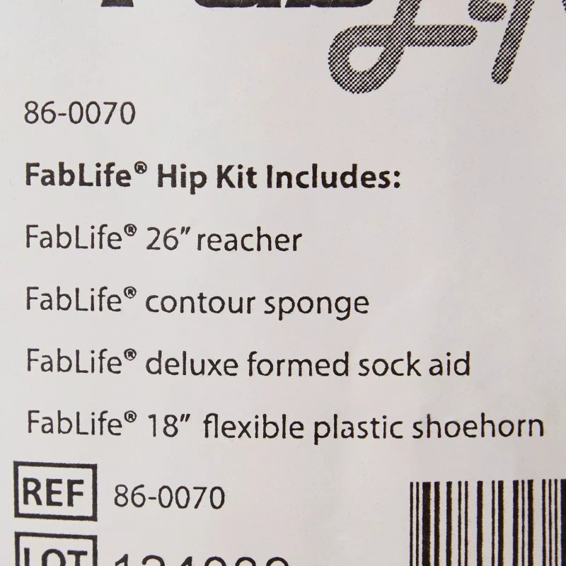 FabLife Hip Kit with 26 Inch Reacher and 18 Inch