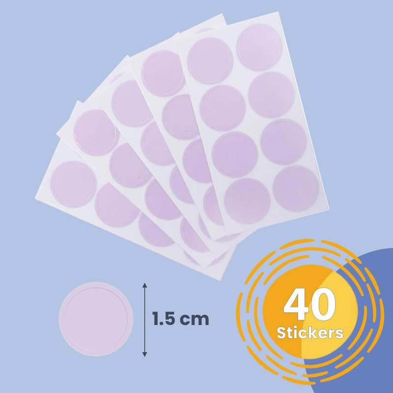 UV Detection Stickers for Sunscreen Reapply Reminder, Suitable for Kids