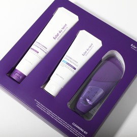 Eclat du tan Éclat Dutan Cleansing Kit (Rich Bubble + Foaming + Brush) + 1BOX Cica Cotton Mask Cleansing Kit + 1BOX Cica Mask Free🎁 / 에끌라뒤땅 클렌징 키트 (리치버블 + 포밍 + 브러쉬) + 시카 코튼마스크 1BOX 클렌징키트+시카마스크1BOX증정🎁