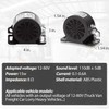 MIRKOO Backup Alarm 110dB 12V-80V DC Waterproof Industrial Heavy-Duty Backup