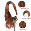 Esmee Long Wavy Copper Brown Wigs for Women, Natural Looking