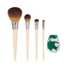 EcoTools Core Five Makeup Brushes and Sponge Set for Eyeshadow,