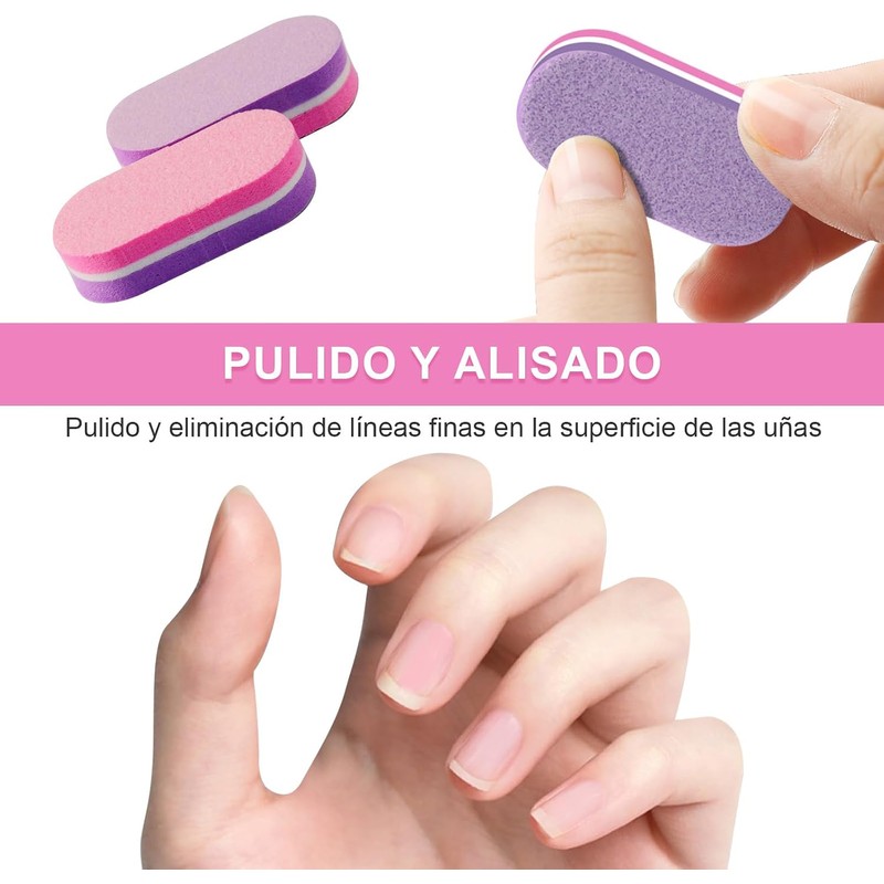 Diesisa 40 Limas para uñas de doble cara grano 100/180