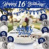 Yontree 16th Birthday Decorations for Boys - Navy Blue &